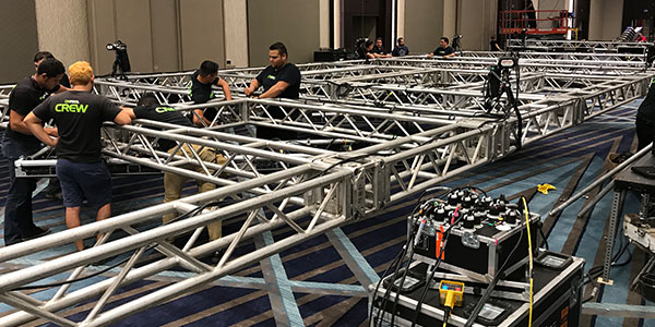 Safe Stage Rigging in Houston TX