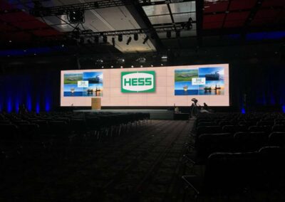 Hess Event Video Wall AV Services