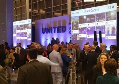 United Airlines Event - Audio Visual Services