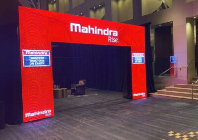 Video Wall over Event Entrance