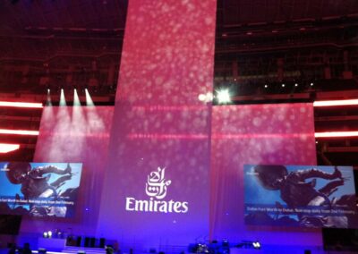 Emirates Event - Stage Lighting Design