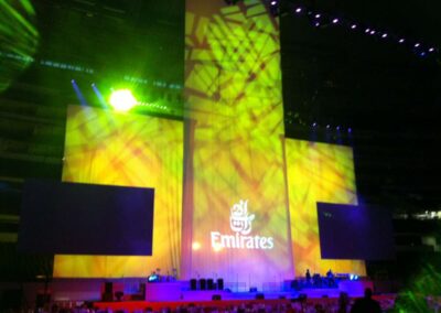 Emirates Event - Stage Lighting Design